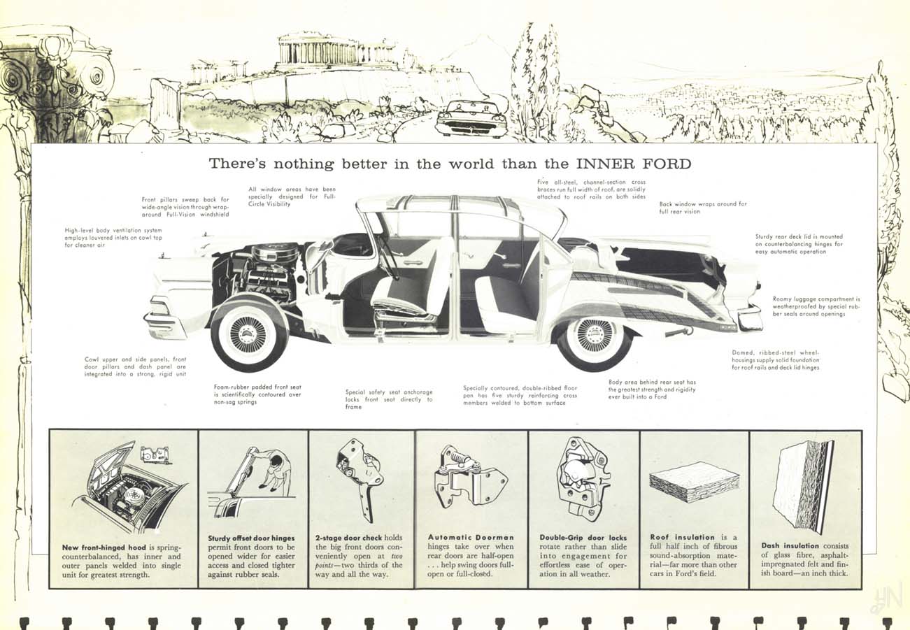 1958 Ford Custom 300 Brochure Page 13
